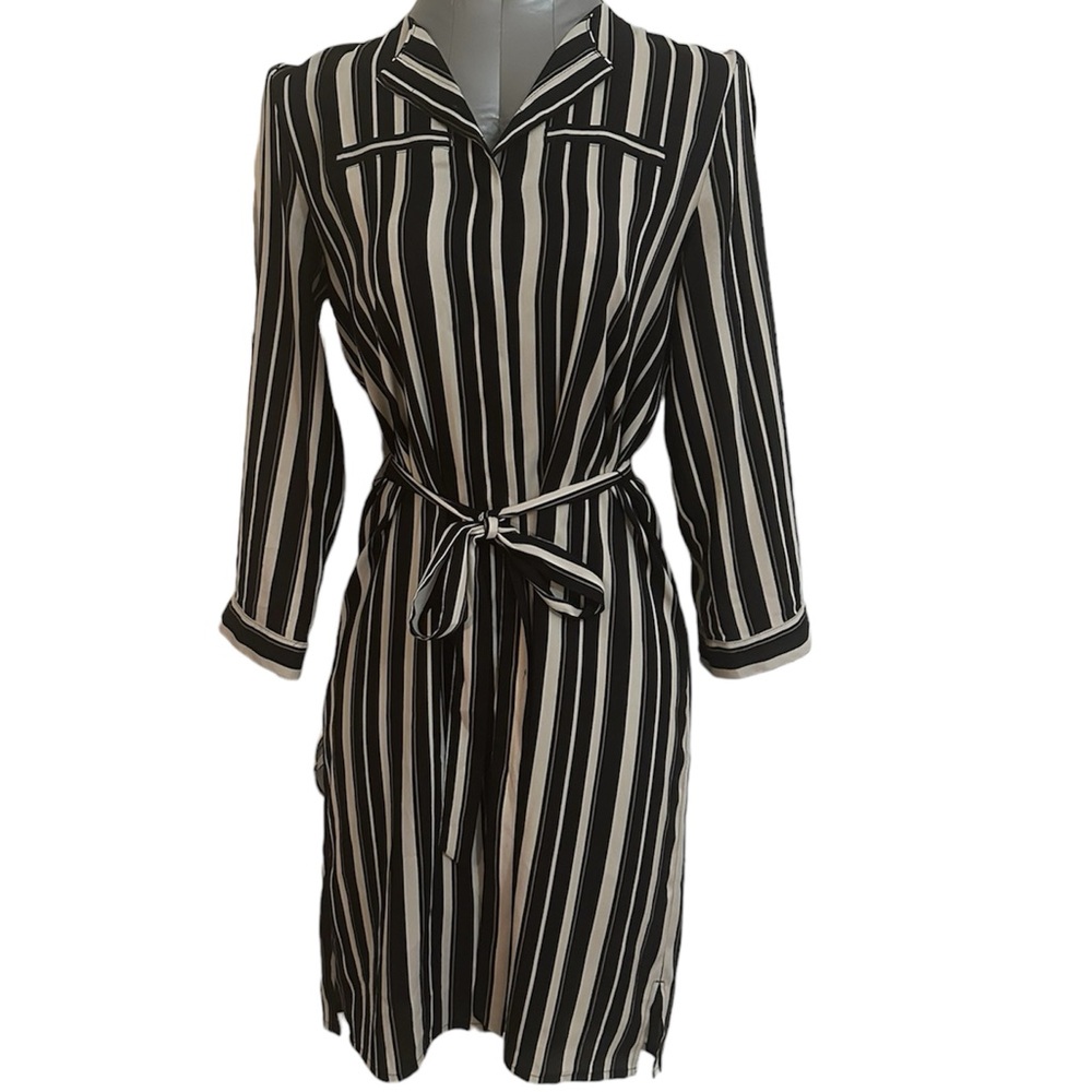 Ann Taylor Loft Striped dress 00